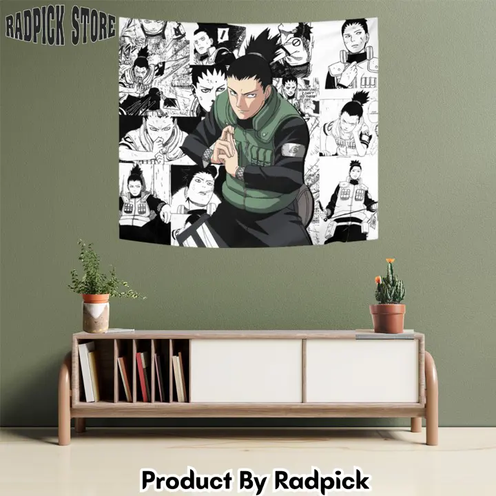 Nara shikamaru tapestry custom anime manga room wall decor  rp5940434